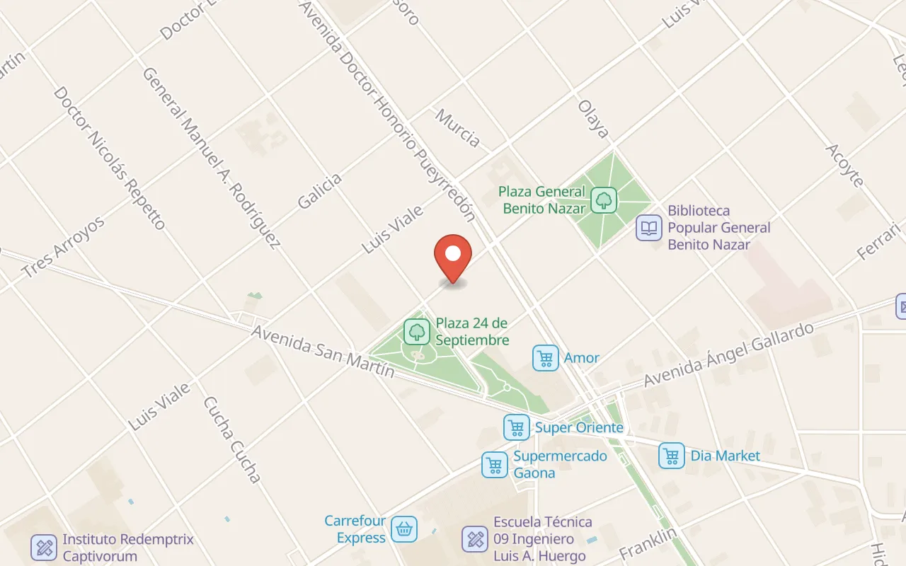 Milonga City map