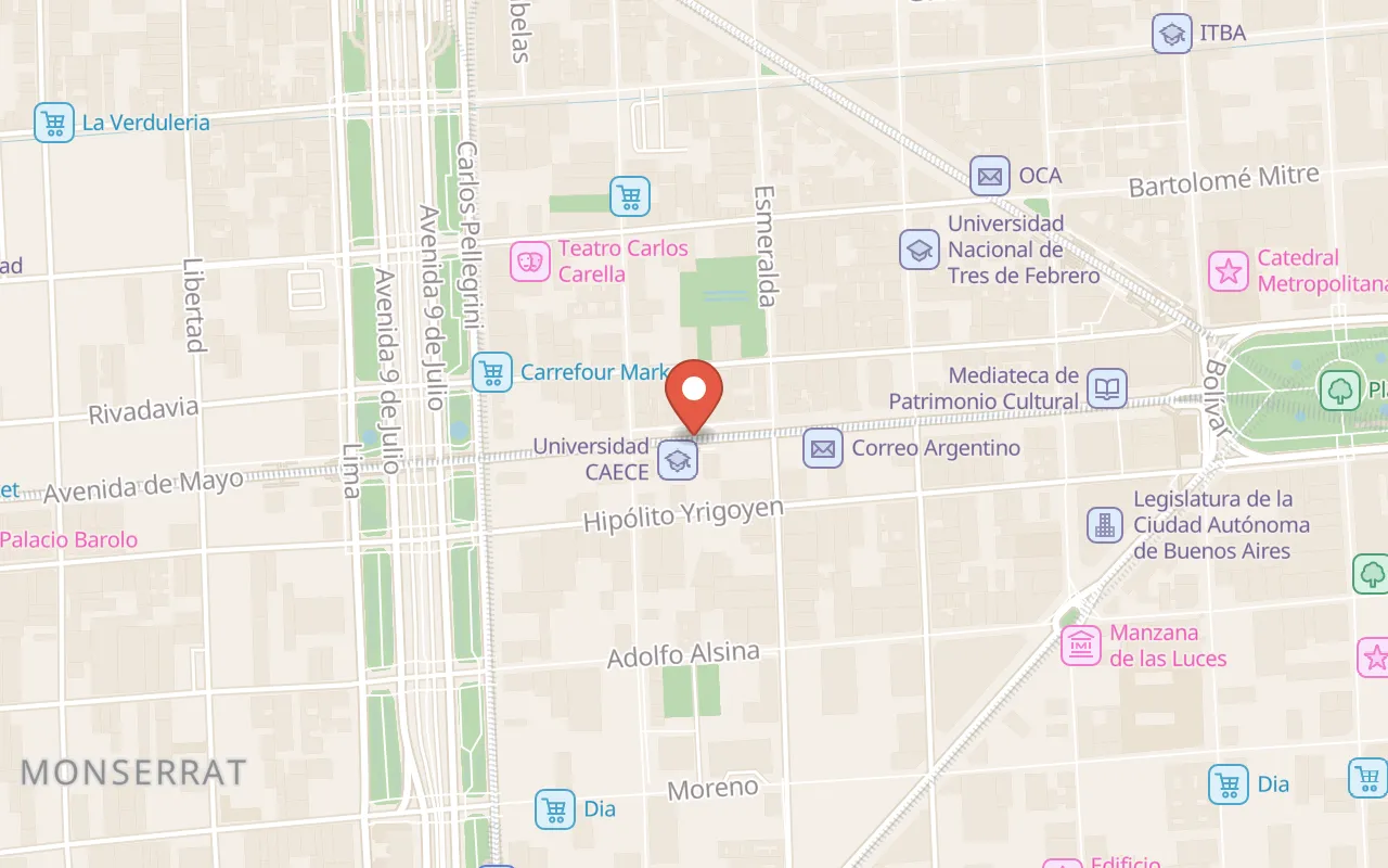 Museo del Mate map