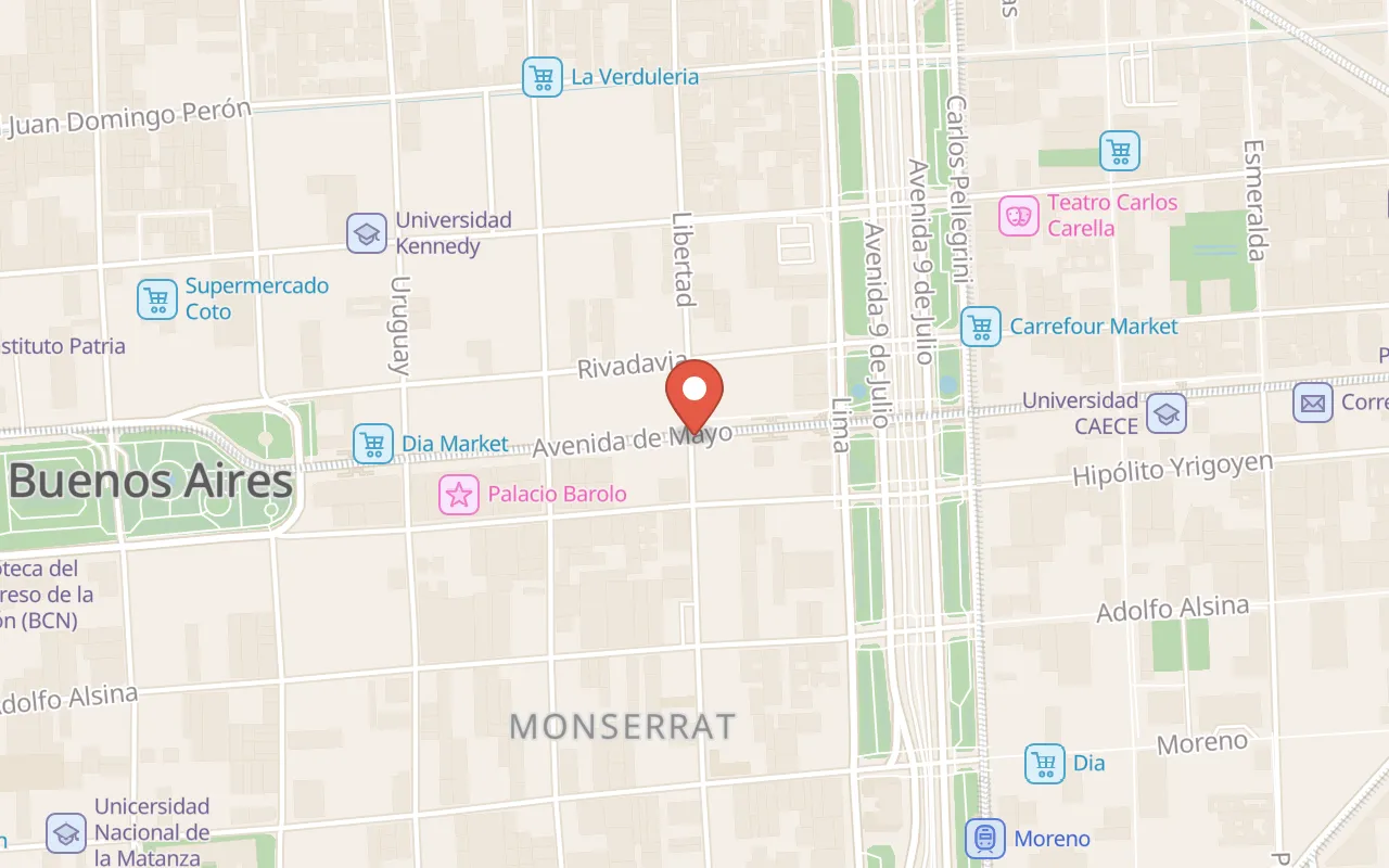 Plaza Asturias map