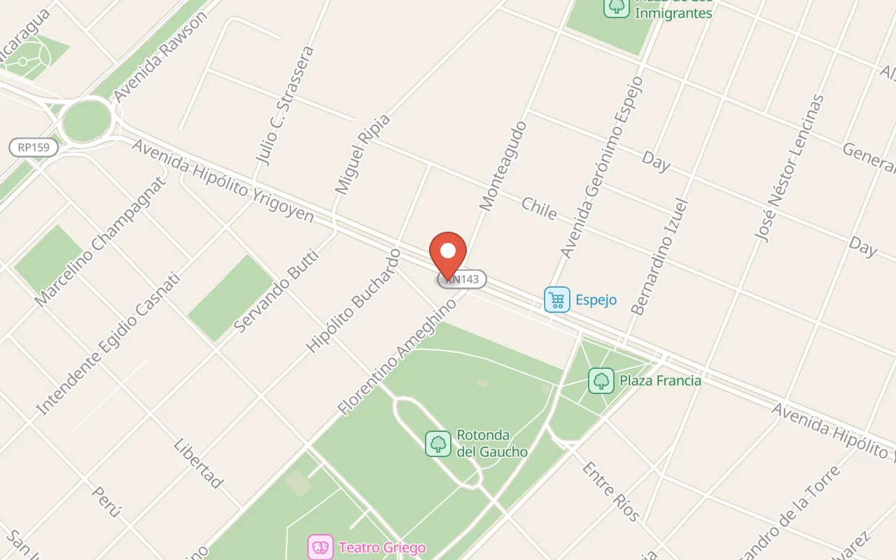 Zitto San Rafael map