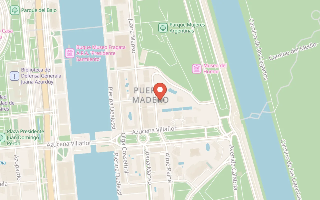 Crystal Bar map