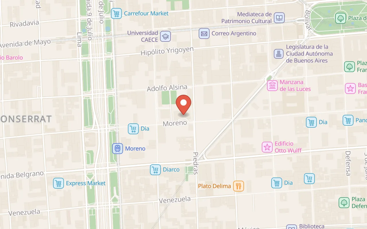 InterContinental Buenos Aires By IHG map