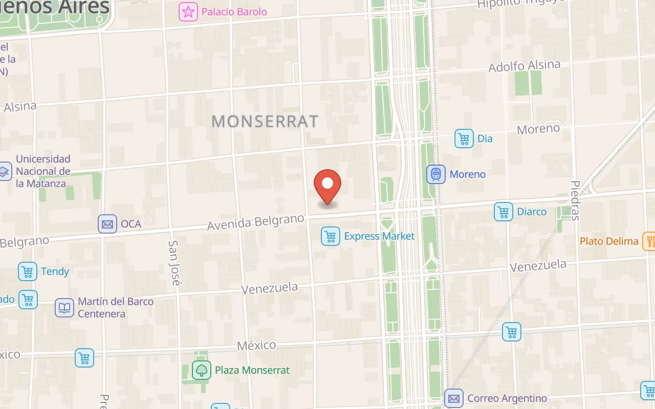 Iglesia de Nuestra Señora de Montserrat map
