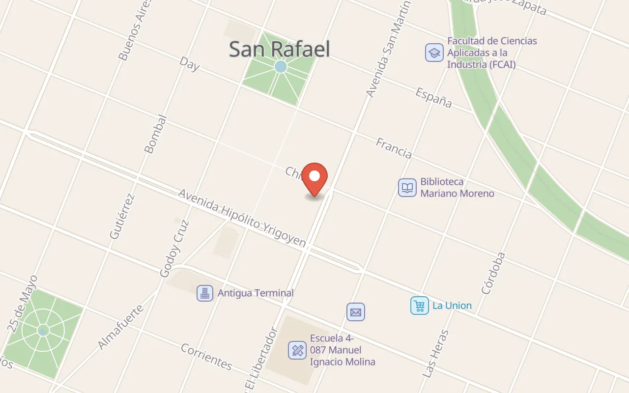 Patios Del Mediterraneo map