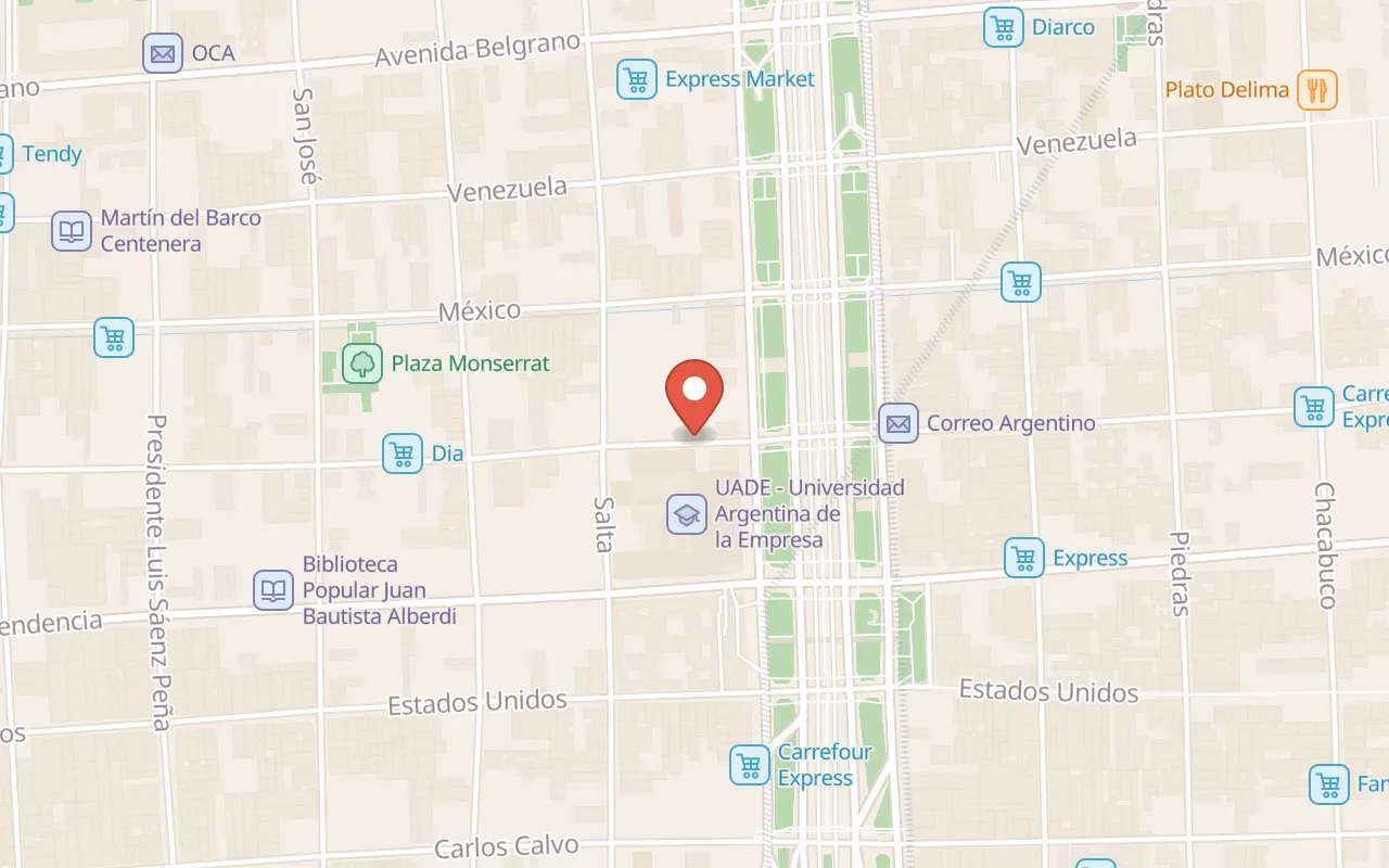 Rental Bike Argentina map