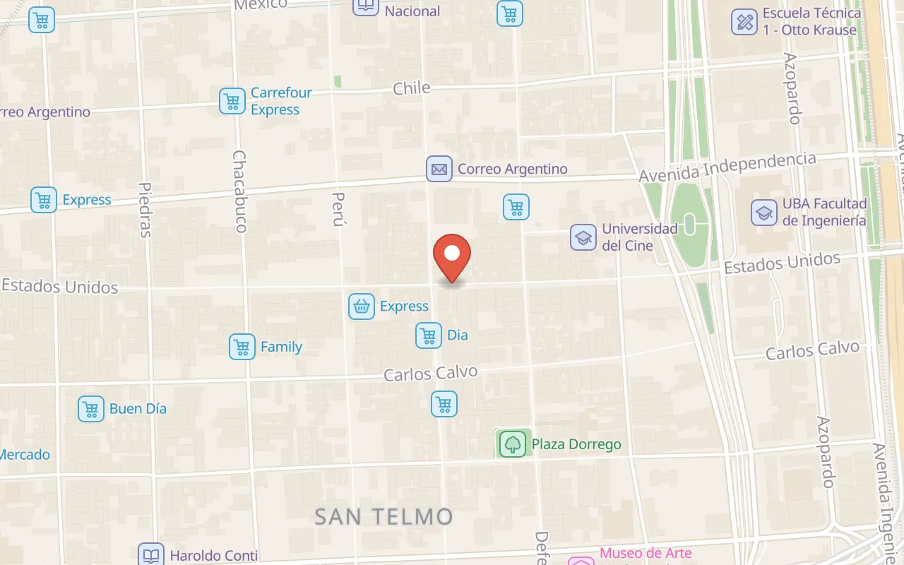 Vinotango map