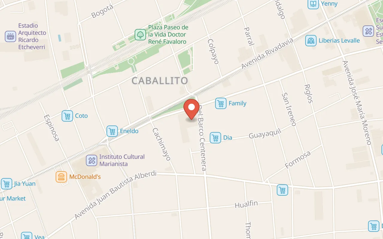 Mercado del Progreso map
