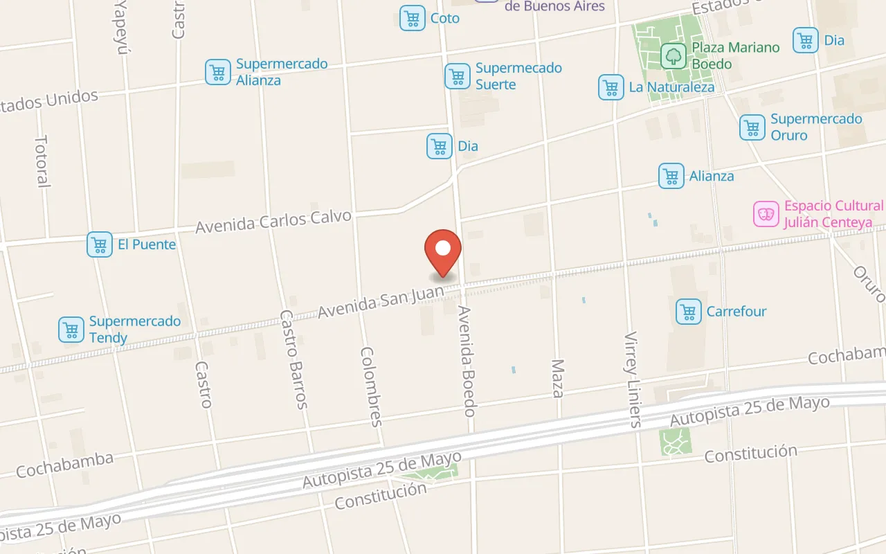 Esquina Homero Manzi map