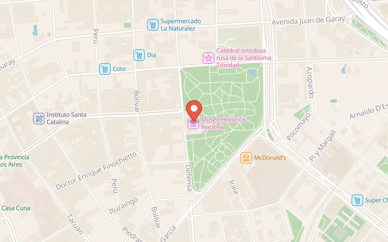 Museo Histórico Nacional map