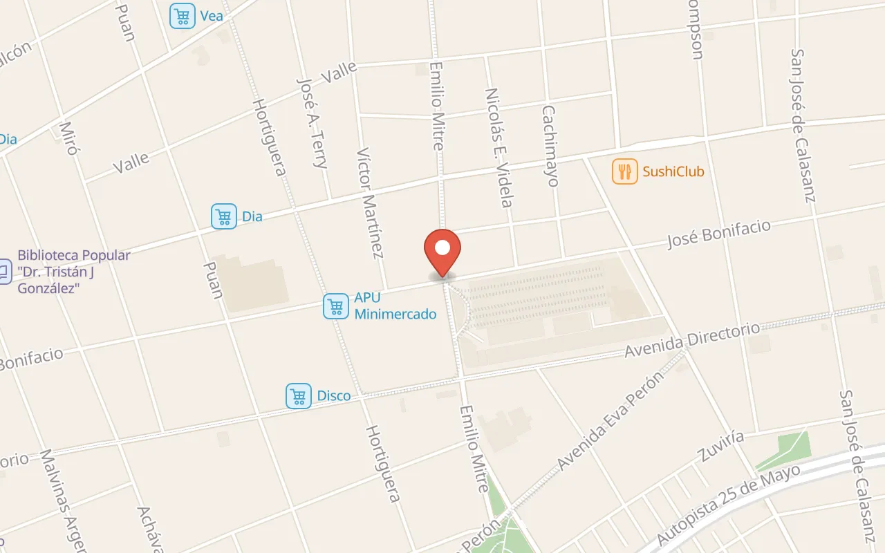 Tramway Histórico de Buenos Aires map