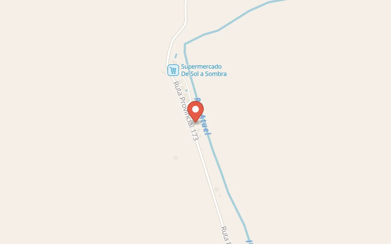 Cabañas El Paraíso Del Valle map