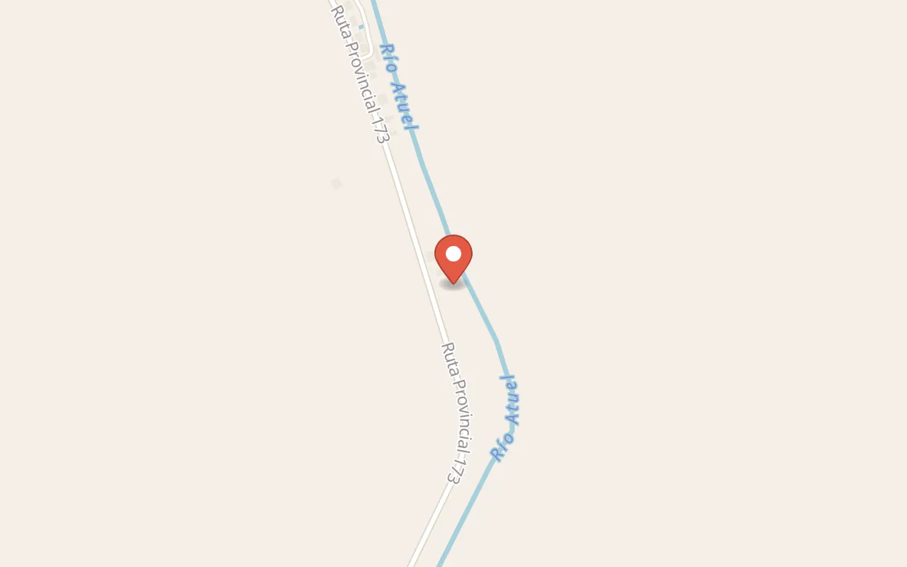 Cabañas Cerro Lindo map