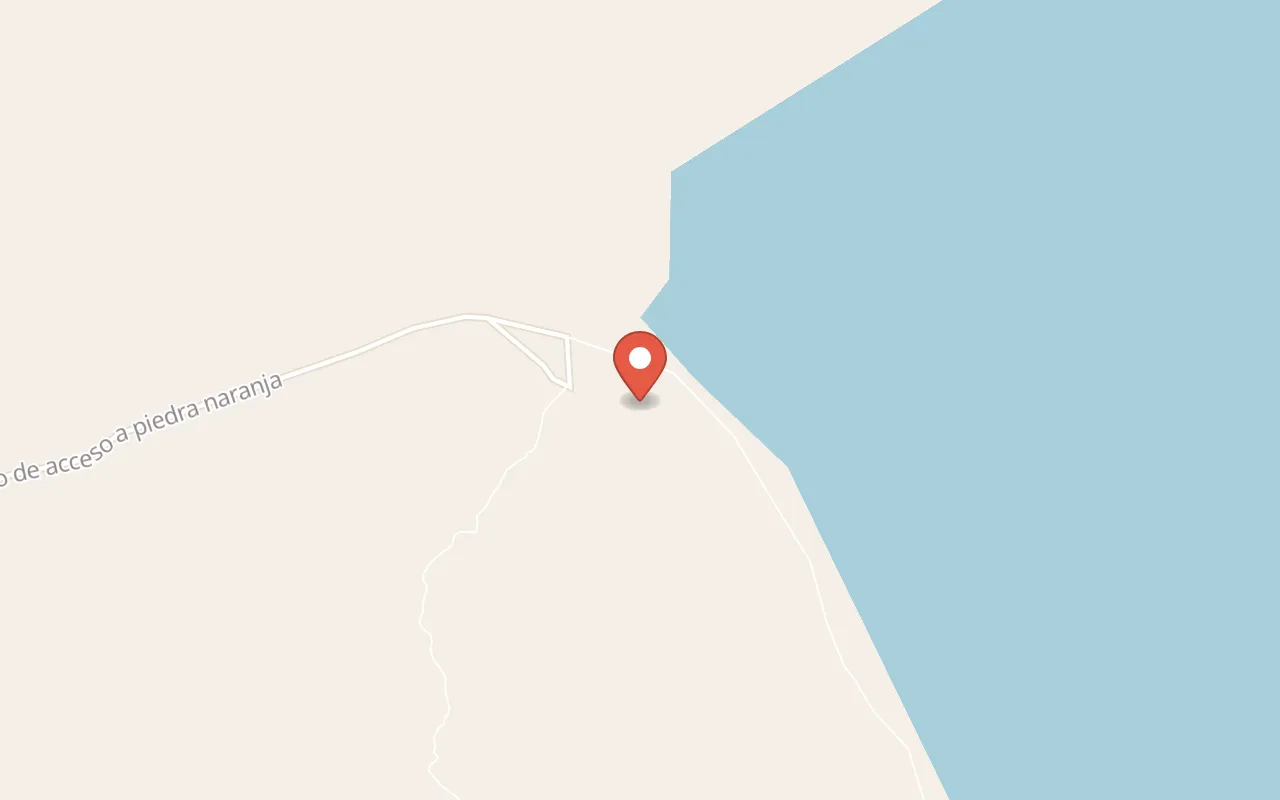 Cabanas Piedra Naranja map