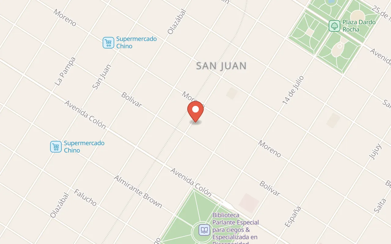Amigos Del Mar map