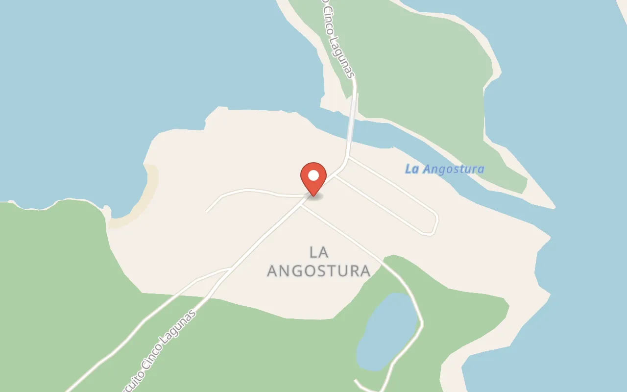 El Rincón De Pehuenia map