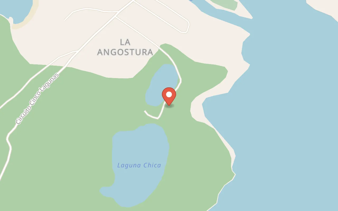 Cabañas El Encuentro map