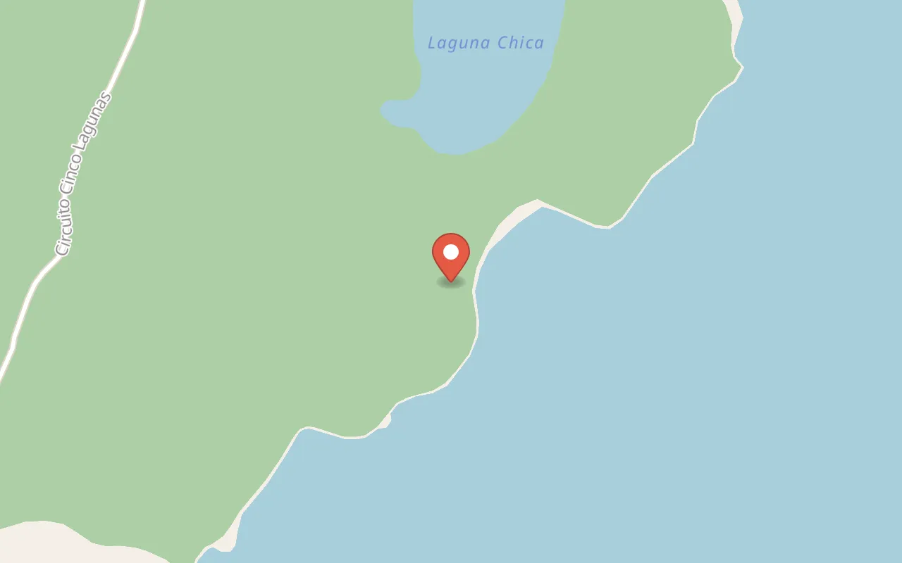 Cabañas Bahíamía map