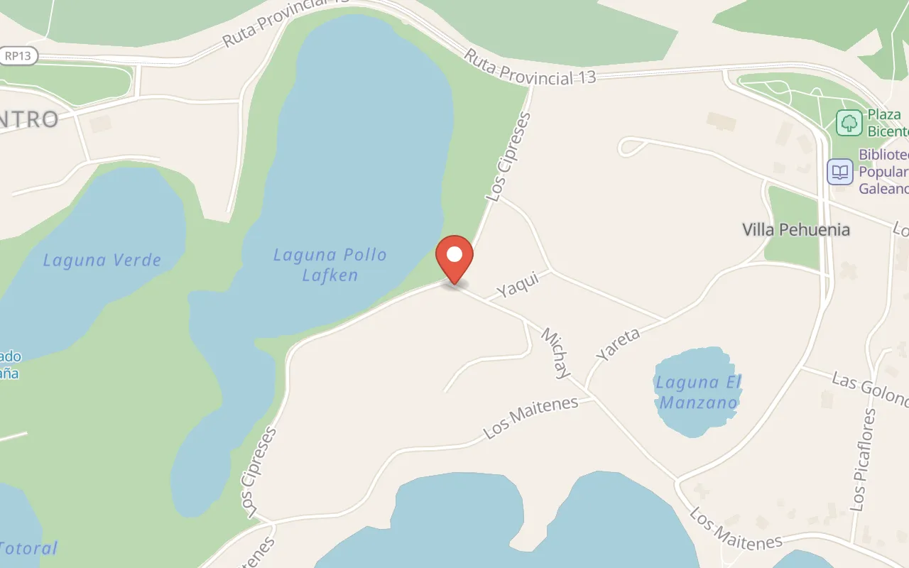 Las Lagunas Apart Hotel map