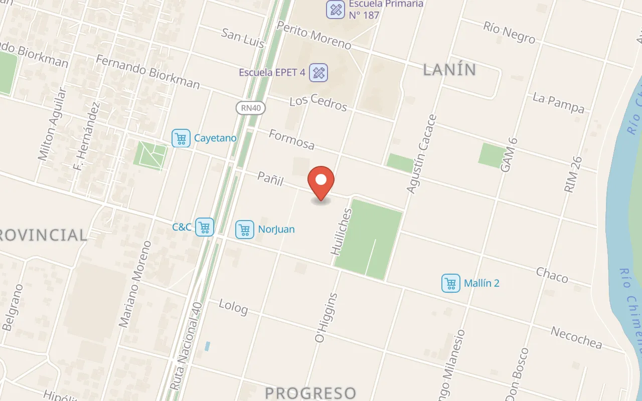 Casa Michay map