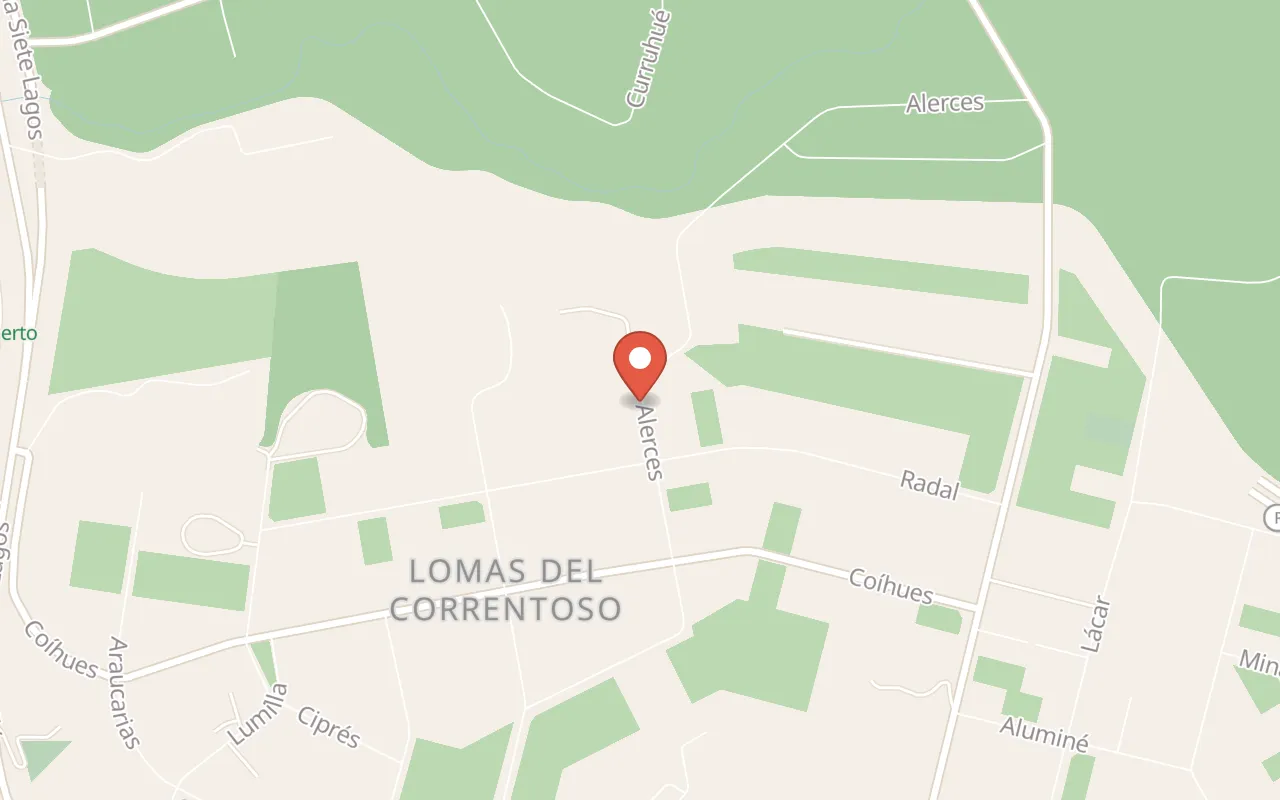 Lancuyen Cabañas map