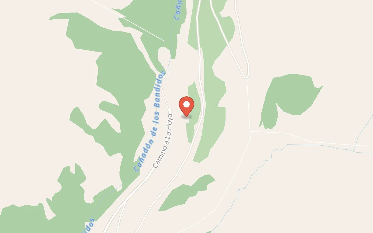 La Hoya Centro De Ski map