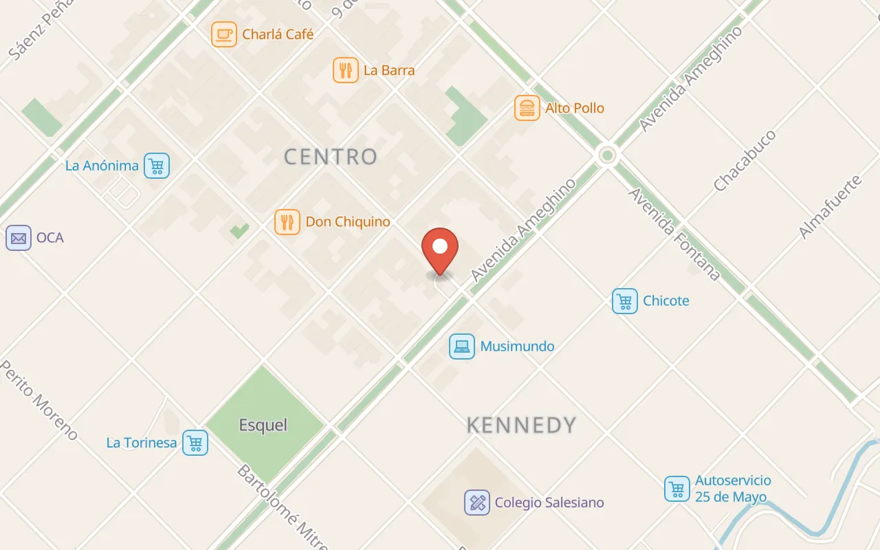 Cervecería Amancay map