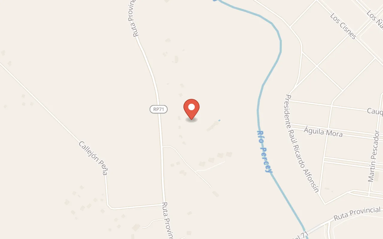 Estancia Río Abajo map