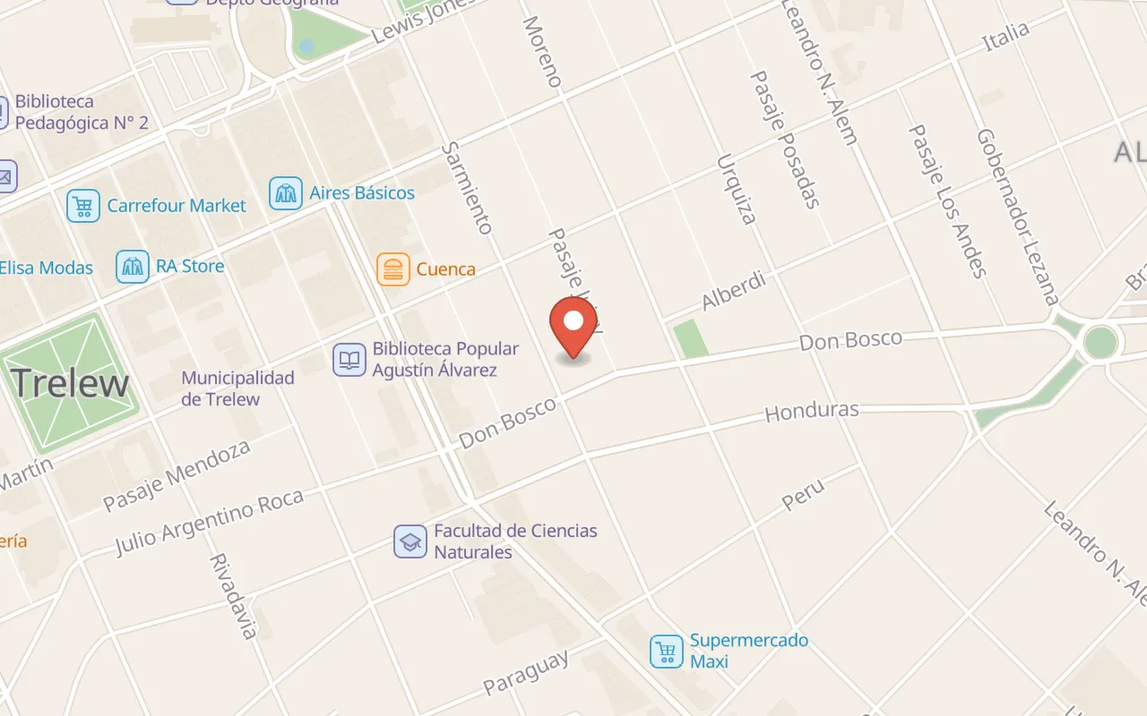 Iglesia María Auxiliadora map