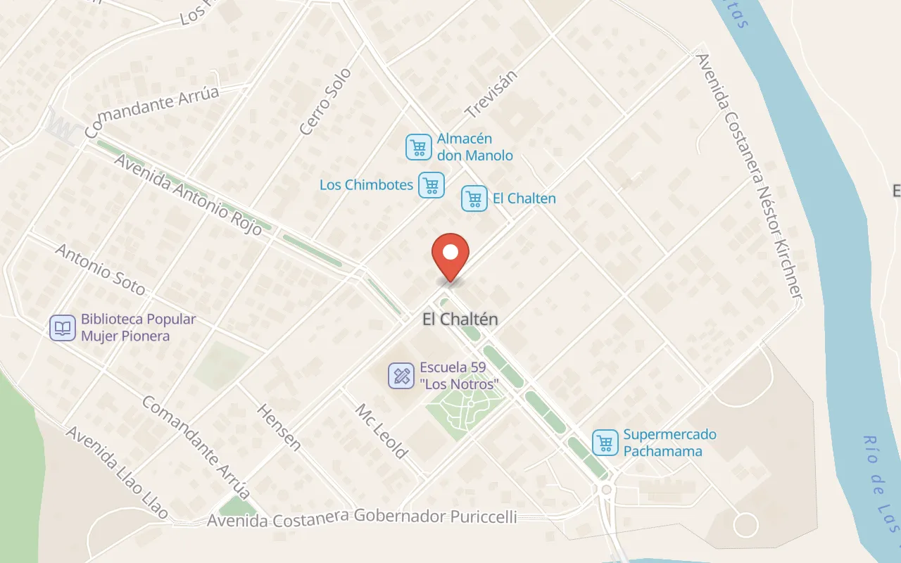 Chorrillo del Salto map