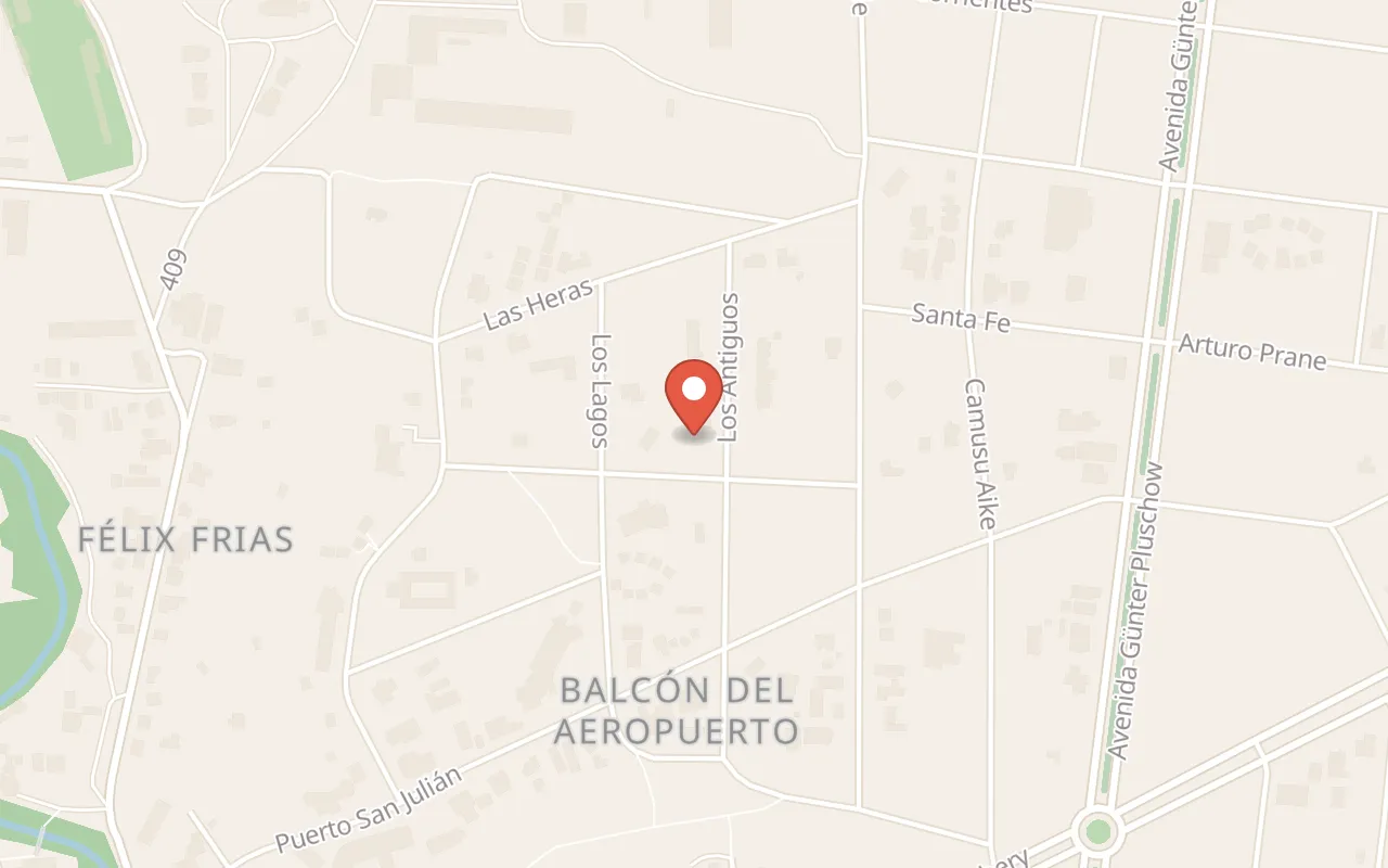 Tierra Tehuelche map