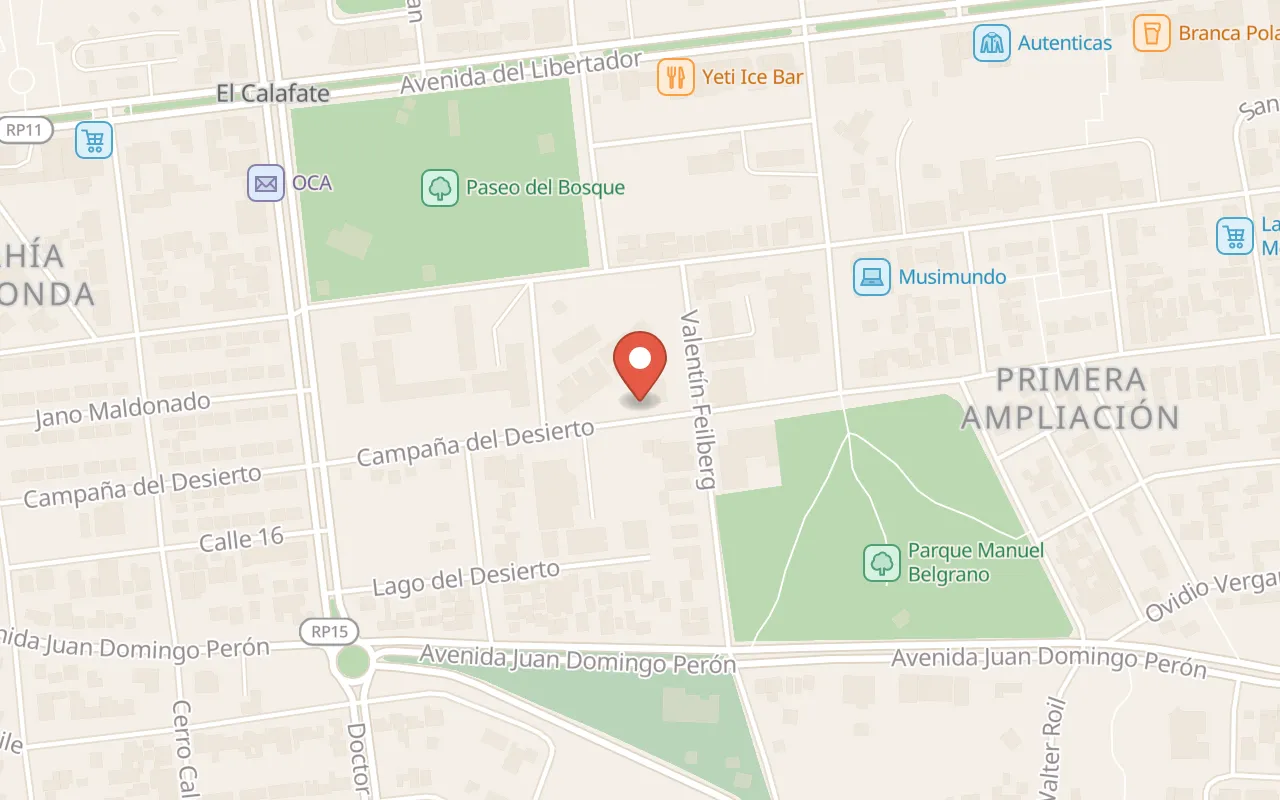 El Gaita Pizza Bar map