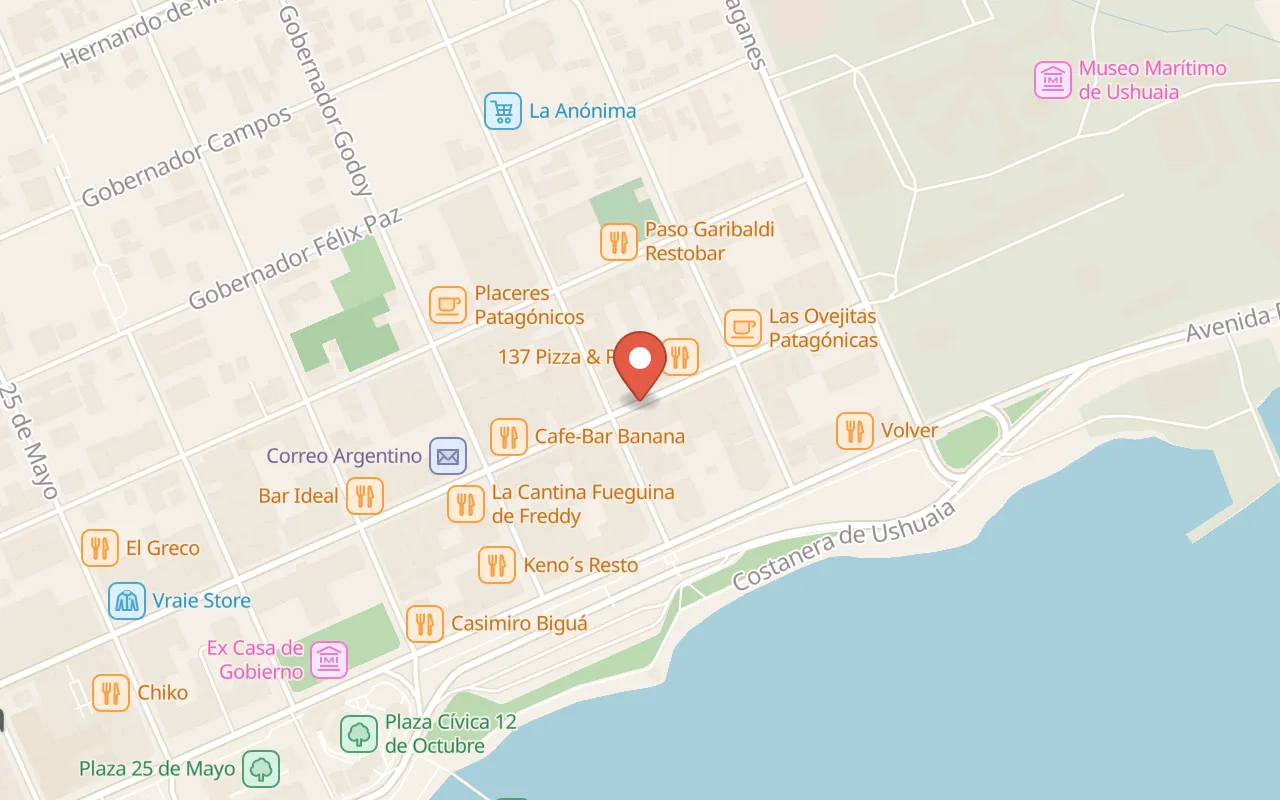 Tante Sara Pastelería y Resto map