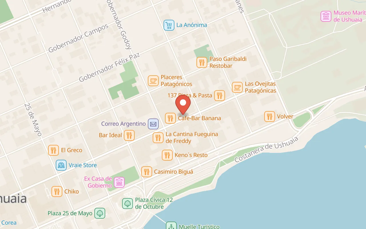 El Montañés map
