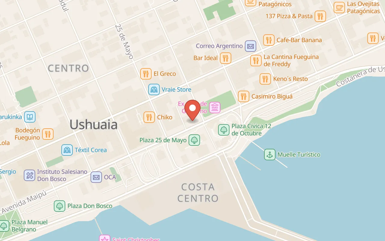 Prana Restaurante map